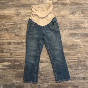 Maternity Capris with Belly Band